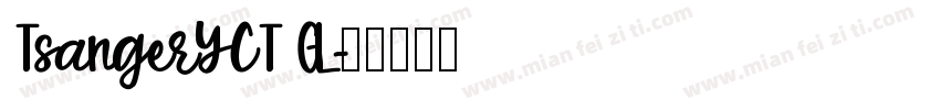 TsangerYCT GL字体转换